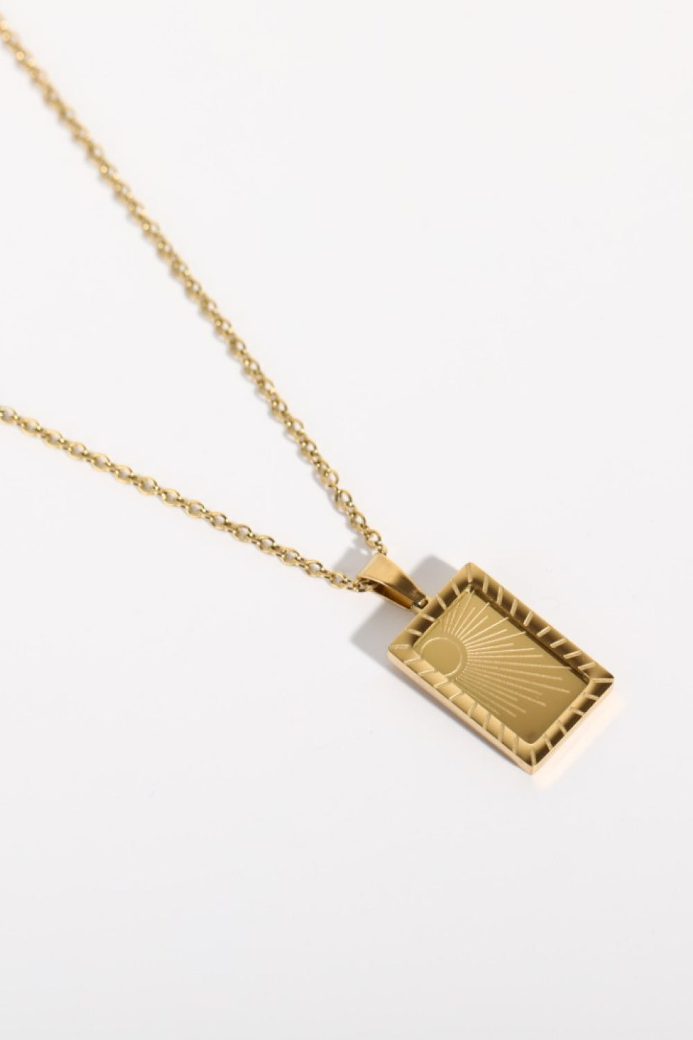 Stainless Steel 18K Gold-Plated Necklace - Flyclothing LLC