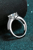 Sterling Silver Moissanite Ring - Flyclothing LLC