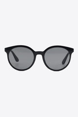 Round Full Rim Polycarbonate Frame Sunglasses - Flyclothing LLC