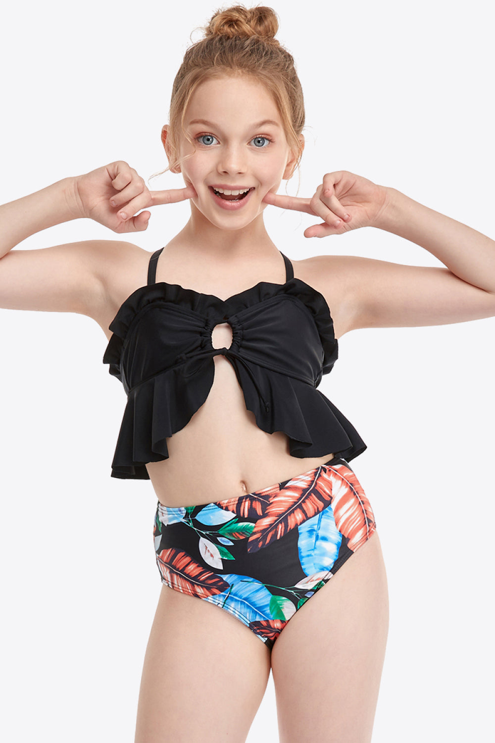Pocketed Swimwear Women'S Two Piece Set 3x Bathing Suit Tops