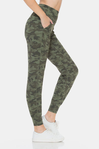 Leggings Depot Camouflage High Waist Leggings - Flyclothing LLC