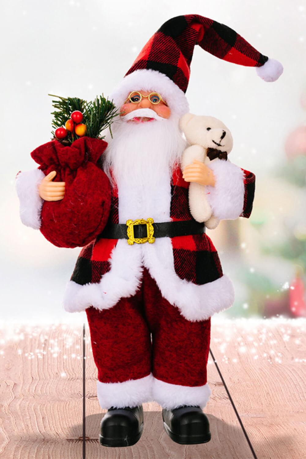 Christmas Standing Santa Claus Figure - Flyclothing LLC