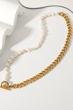 Dream Life Pearl Chunky Chain Necklace - Flyclothing LLC