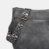 PU Leather Leopard Shoulder Bag - Flyclothing LLC