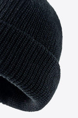 Calling For Winter Rib-Knit Beanie - Trendsi