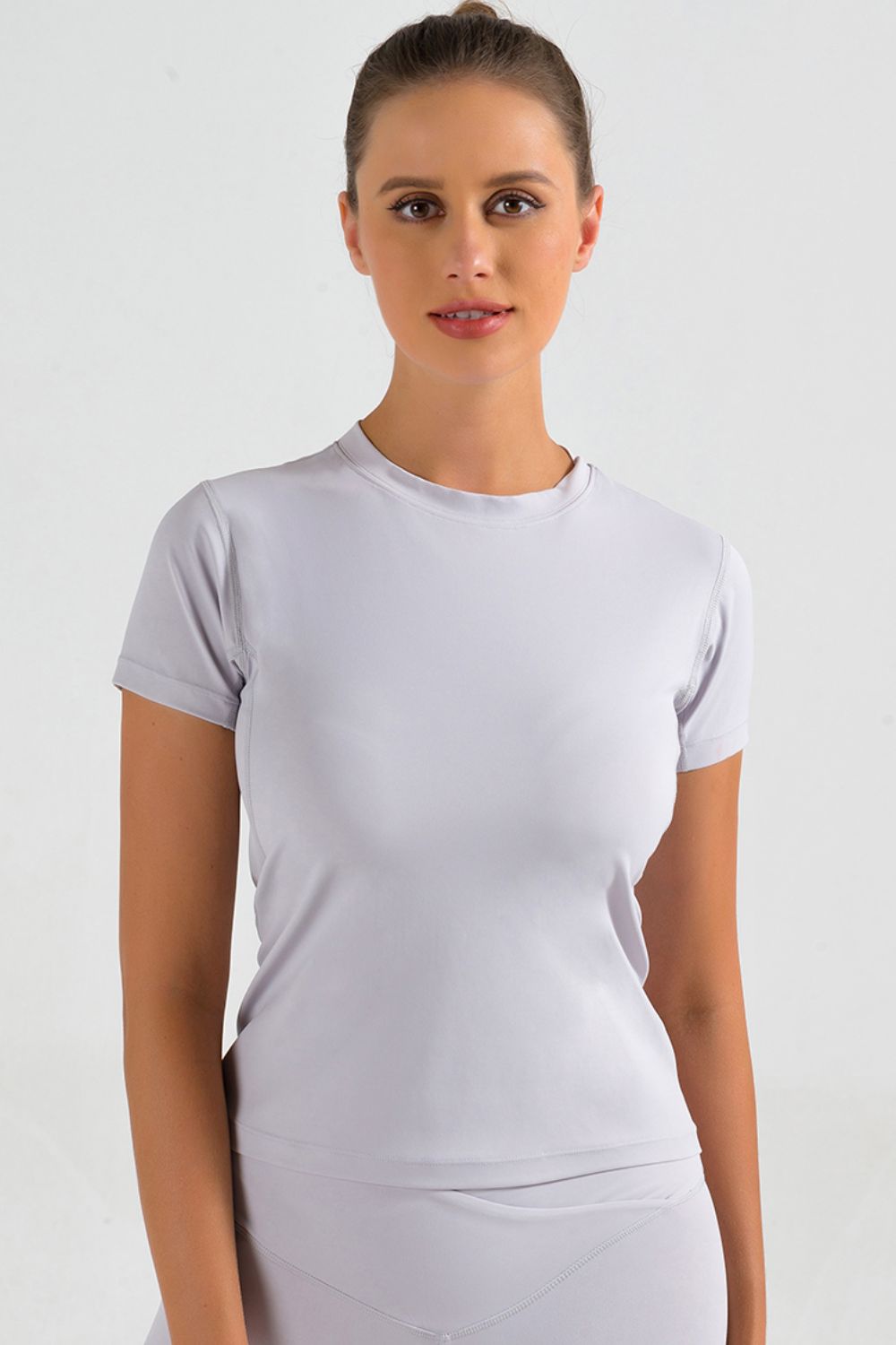 Round Neck Short Sleeve Sports T-Shirt - Flyclothing LLC