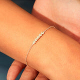 Daisy Shape Spring Ring Closure Bracelet - Flyclothing LLC