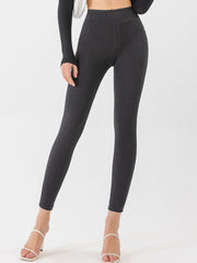 High Waist Cropped Active Leggings - Flyclothing LLC