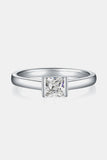 Moissanite 925 Sterling Silver Solitaire Ring - Flyclothing LLC