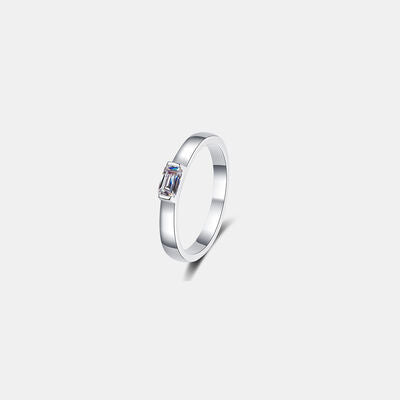 Moissanite 925 Sterling Silver Ring - Flyclothing LLC