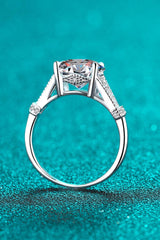 Unpredictable Day 3 Carat Moissanite Ring - Flyclothing LLC