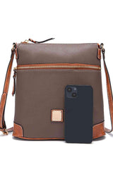 PU Leather Crossbody Bag - Trendsi