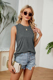 Round Neck Tank Top - Flyclothing LLC