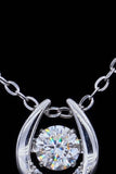 Moissanite Zircon Pendant Necklace - Flyclothing LLC