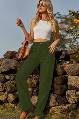 Loose Fit Long Jeans with Pockets - Flyclothing LLC