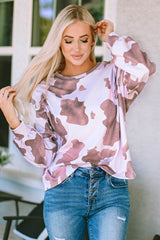 Round Neck Dropped Shoulder Sweatshirt - Flyclothing LLC