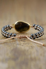 Natural Stone Beaded Bracelet - Flyclothing LLC