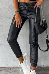 Drawstring Pants with Pockets - Trendsi