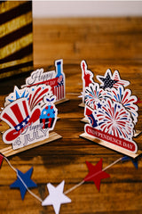 Independence Day Plywood Decor Ornament - Flyclothing LLC