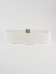 Alloy Buckle Elastic Belt - Trendsi