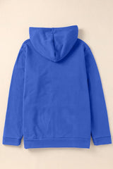 Plus Size Zip Up Hooded Jacket with Pocket - Flyclothing LLC