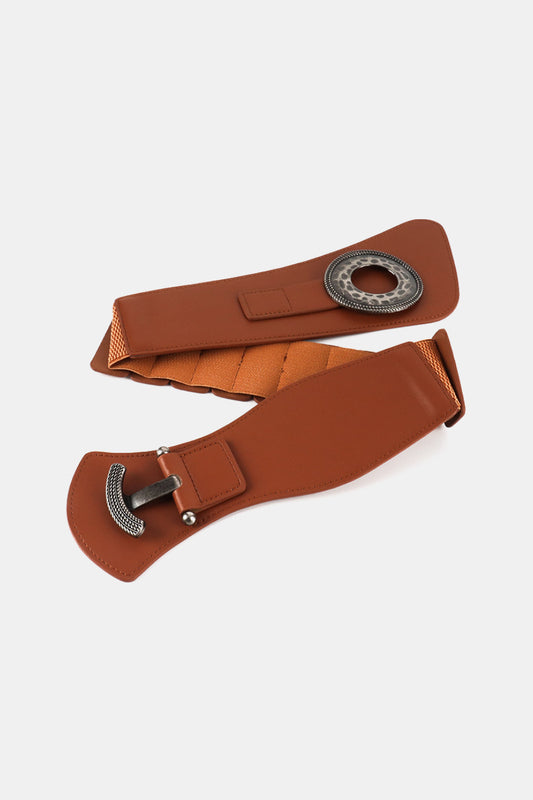 Retro Elastic Wide Belt - Flyclothing LLC