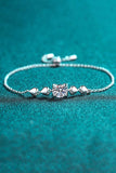 1 Carat Moissanite Heart Bracelet - Flyclothing LLC