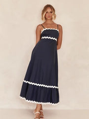 Spaghetti Strap Maxi Dress - Flyclothing LLC