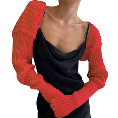 Long Sleeve Knit Bolero - Flyclothing LLC