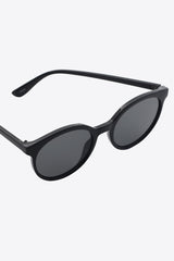 Round Full Rim Polycarbonate Frame Sunglasses - Flyclothing LLC