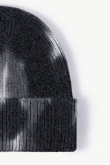 Tie-Dye Cuffed Knit Beanie - Flyclothing LLC