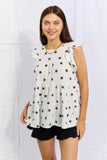 Heimish Shine Bright Full Size Butterfly Sleeve Star Print Top - Flyclothing LLC