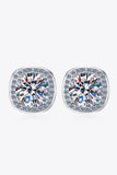 Let Me Love You 1 Carat Moissanite Stud Earrings - Flyclothing LLC