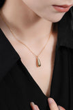 18K Gold-Plated Pendant Necklace - Flyclothing LLC