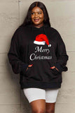 Simply Love Full Size MERRY CHRISTMAS Graphic Hoodie