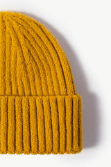 Rib-Knit Cuff Beanie - Flyclothing LLC