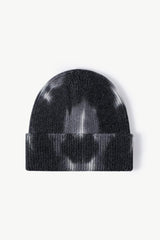 Tie-Dye Cuffed Knit Beanie - Flyclothing LLC