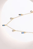 18K Gold Plated Multi-Charm Chain Necklace - Flyclothing LLC