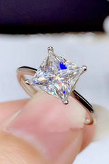 5 Carat Moissanite Solitaire Ring - Flyclothing LLC