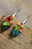 Handmade Natural Stone Dangle Earrings - Flyclothing LLC