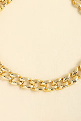 1" Width Acrylic Curb Chain Belt - Flyclothing LLC