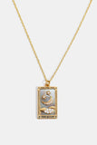 Tarot Card Pendant Stainless Steel Necklace - Flyclothing LLC