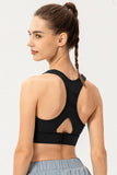 Scoop Neck Long Sports Bra - Flyclothing LLC