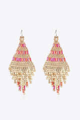 Beaded Dangle Earrings - Trendsi