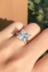 5 Carat Moissanite Solitaire Ring - Flyclothing LLC