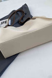 PU Leather Tote Bag - Flyclothing LLC