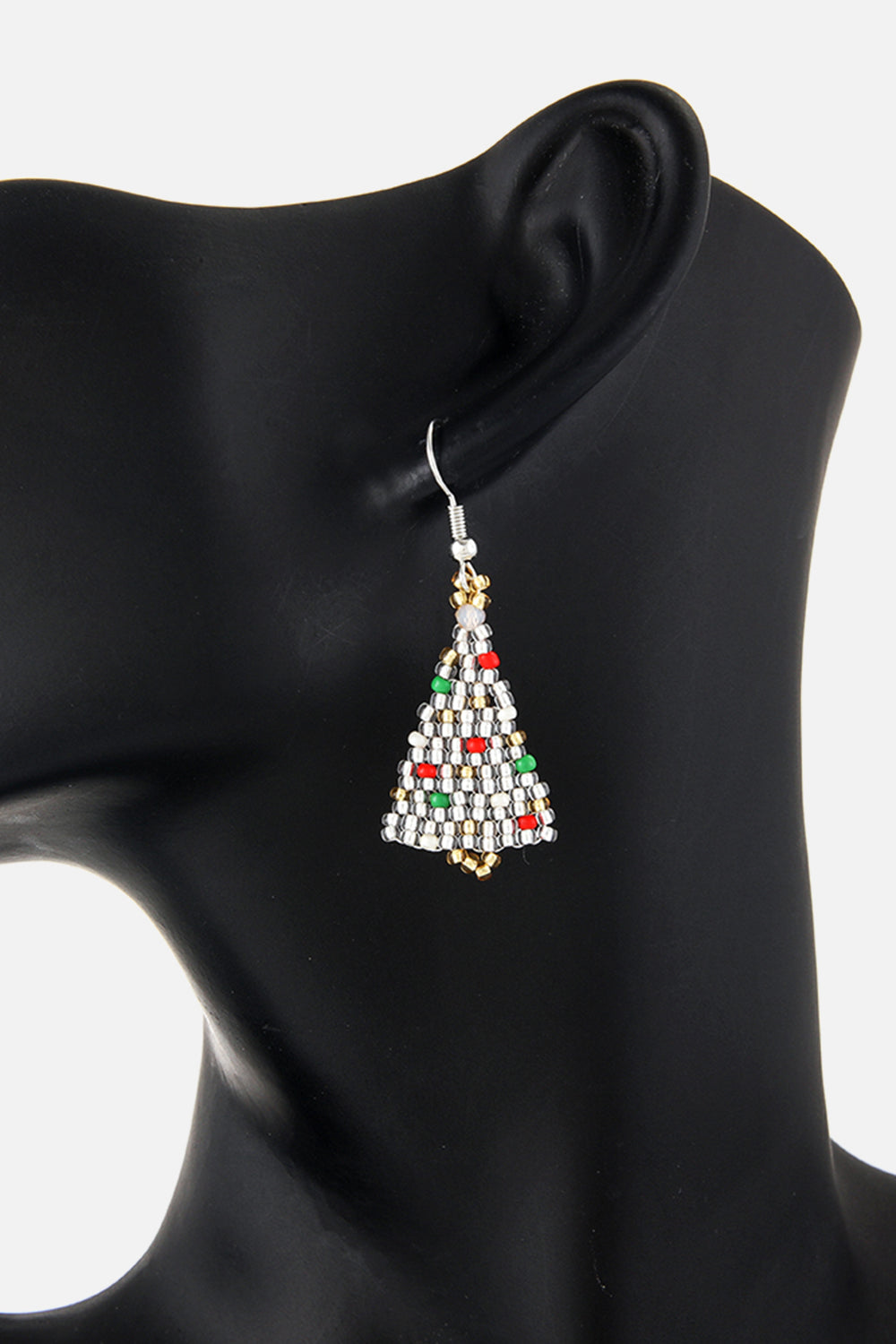 Beaded Christmas Tree Earrings — Beadaholique