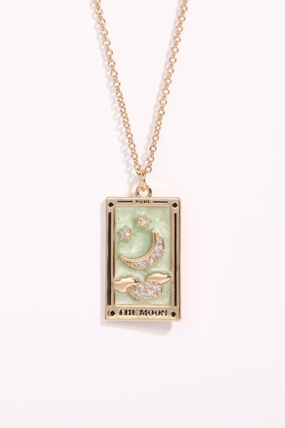 Tarot Card Pendant Stainless Steel Necklace - Flyclothing LLC