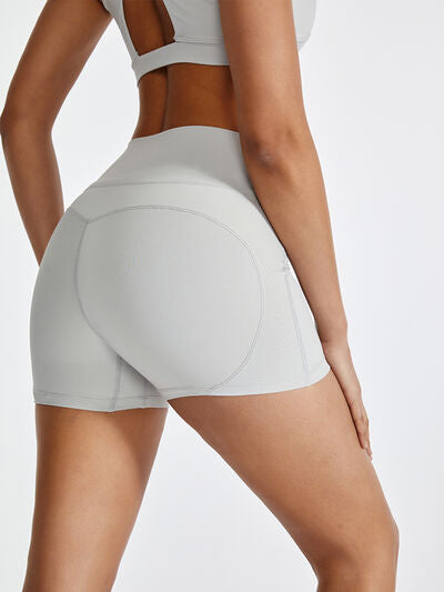 High Waist Active Shorts - Flyclothing LLC