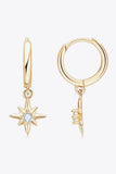 Moissanite Star Drop Earrings - Flyclothing LLC